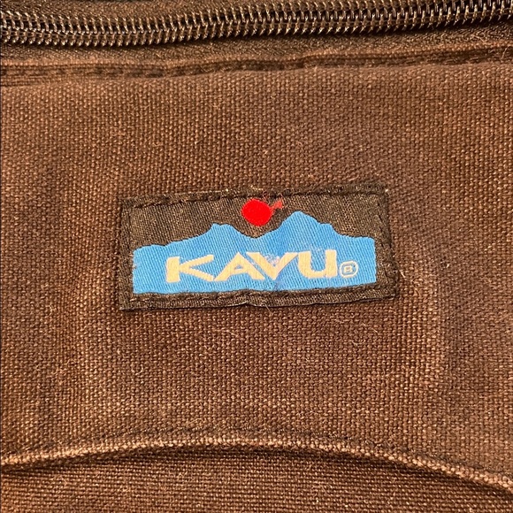 KAVU Black and Black Canvas  Bag - Picture 2 of 6
